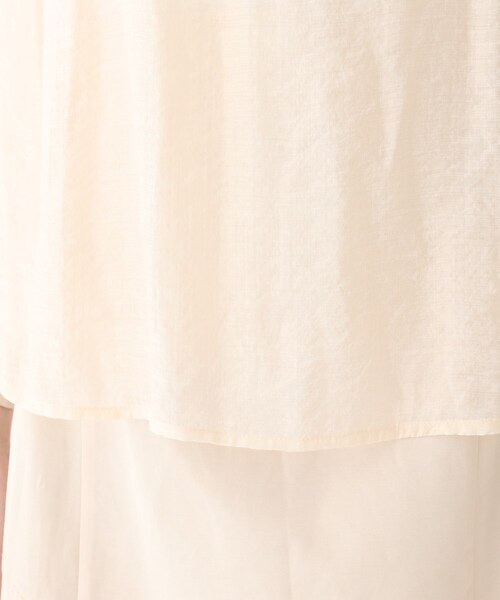 AG by aquagirl(エージーバイアクアガール)の「◆シアーハイネックブラウス(シャツ/ブラウス・レディース・オフホワイト/グリーン/ガンメタ・38/36)」の17枚目の写真