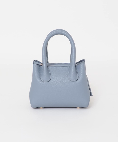 RODE SKO(ロデスコ)の「JASMIN マイクロフェイクレザーバッグ(ハンドバッグ・レディース・ライトブルー/ベージュ/オレンジ・ONE)」の15枚目の写真