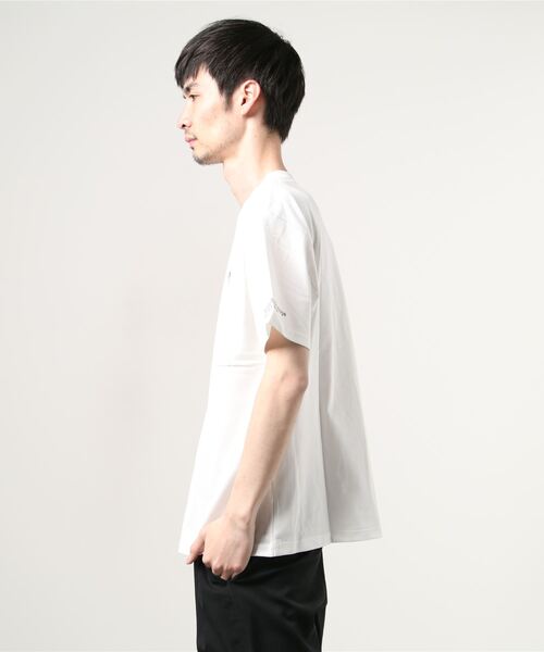 Manhattan Portage（マンハッタンポーテージ）の「【 Manhattan Portage / マンハッタンポーテージ 】 # スクエアロゴ 半袖ポケットTシャツ NSB MP 20AWMPM373（Tシャツ/カットソー・メンズ・ネイビー/ホワイト/ブラック/ライトグリーン・M/L/XL）」の5枚目の写真