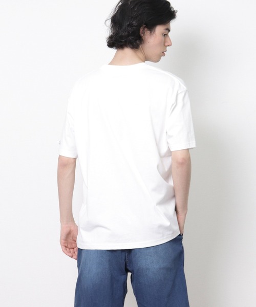 Manhattan Portage（マンハッタンポーテージ）の「【 Manhattan Portage / マンハッタンポーテージ 】 # スクエアロゴ 半袖ポケットTシャツ NSB MP 20AWMPM373（Tシャツ/カットソー・メンズ・ネイビー/ホワイト/ブラック/ライトグリーン・M/L/XL）」の10枚目の写真