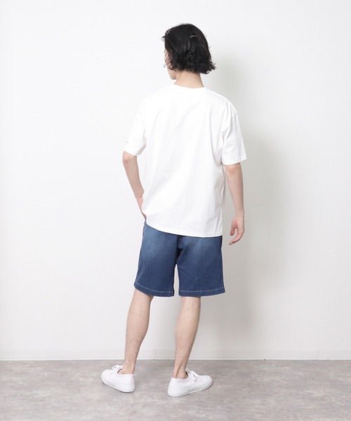 Manhattan Portage（マンハッタンポーテージ）の「【 Manhattan Portage / マンハッタンポーテージ 】 # スクエアロゴ 半袖ポケットTシャツ NSB MP 20AWMPM373（Tシャツ/カットソー・メンズ・ネイビー/ホワイト/ブラック/ライトグリーン・M/L/XL）」の11枚目の写真