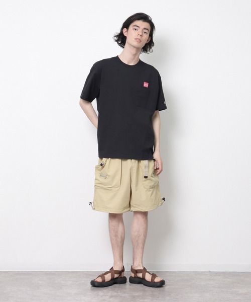 Manhattan Portage（マンハッタンポーテージ）の「【 Manhattan Portage / マンハッタンポーテージ 】 # スクエアロゴ 半袖ポケットTシャツ NSB MP 20AWMPM373（Tシャツ/カットソー・メンズ・ネイビー/ホワイト/ブラック/ライトグリーン・M/L/XL）」の12枚目の写真