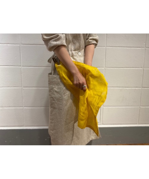 BEARDSLEY（ビアズリー）の「リネン３WAYワンピース（ワンピース・レディース・ベージュ/グレー・FREE）」の15枚目の写真