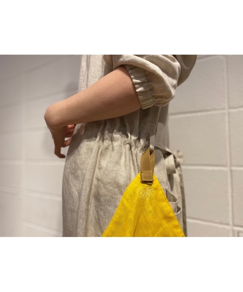 BEARDSLEY（ビアズリー）の「リネン３WAYワンピース（ワンピース・レディース・ベージュ/グレー・FREE）」の14枚目の写真