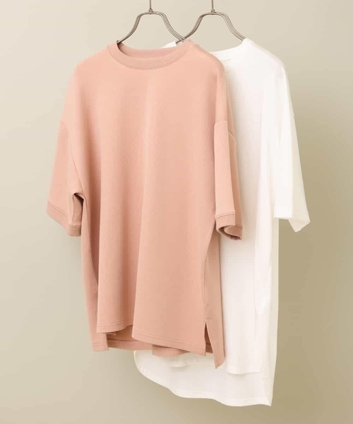 a.v.v（アーヴェヴェ）の「【2点セット】ライトダンボールレイヤードカットソー[WEB限定サイズ]（アンサンブル・メンズ・ピンク/ネイビー/ライトブルー・46/48/50）」の15枚目の写真