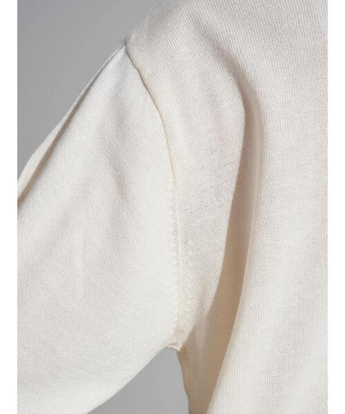 earth music&ecology(アースミュージックアンドエコロジー)の「クルーネックニットカーディガン *(カーディガン/ボレロ・レディース・ブラック/ラベンダー/ミント/アイボリー・FREE)」の13枚目の写真