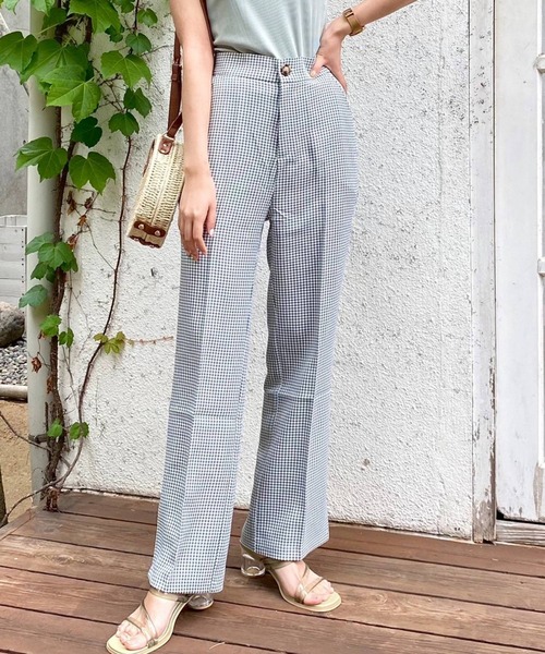 Heather（ヘザー）の「Heather mini スリットスラックス 958002（スラックス・レディース・ミント/ブラック系その他/ブラック・XXS/S）」の19枚目の写真