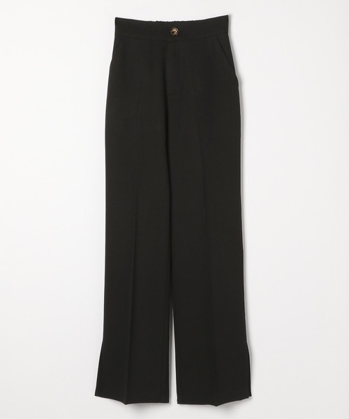 Heather（ヘザー）の「Heather mini スリットスラックス 958002（スラックス・レディース・ミント/ブラック系その他/ブラック・XXS/S）」の6枚目の写真