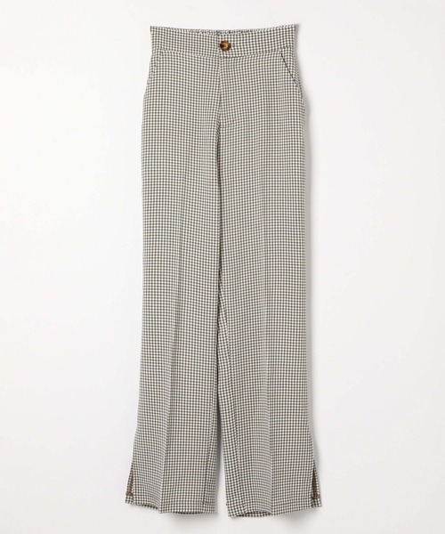 Heather（ヘザー）の「Heather mini スリットスラックス 958002（スラックス・レディース・ミント/ブラック系その他/ブラック・XXS/S）」の7枚目の写真