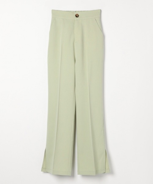 Heather（ヘザー）の「Heather mini スリットスラックス 958002（スラックス・レディース・ミント/ブラック系その他/ブラック・XXS/S）」の8枚目の写真