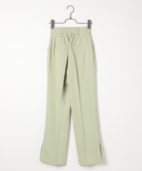 Heather（ヘザー）の「Heather mini スリットスラックス 958002（スラックス・レディース・ミント/ブラック系その他/ブラック・XXS/S）」の9枚目の写真