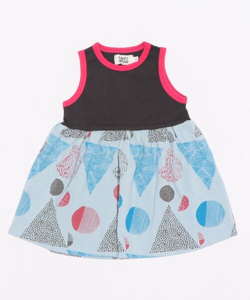 HOGAN RANCH WEAR(ホーガンランチウエア)の「ソウガラタンクワンピース(H-6684/80~150cm)(ワンピース・キッズ・ラベンダー/ライトブルー・90/100/120/80/95/110/130/140/150)」の4枚目の写真