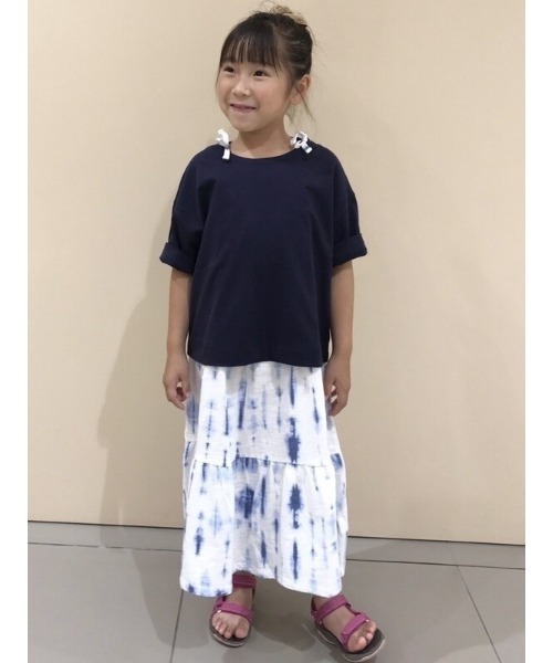 ティアードワンピース タイダイ Gap ギャップ のファッション ワンピース キッズ ワンピース