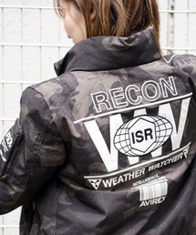 AVIREX | 【AVIREX FLYER'S】WOMENS/フライトジャケット ウェザーウォッチャー/FLIGHT JACKET WEATHER WATCHER/AF(ミリタリージャケット)