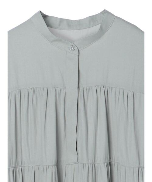 ティアードチュニックブラウス シャツ ブラウス Vecca イェッカヴェッカ のファッション Yecca Yecca トップス セール