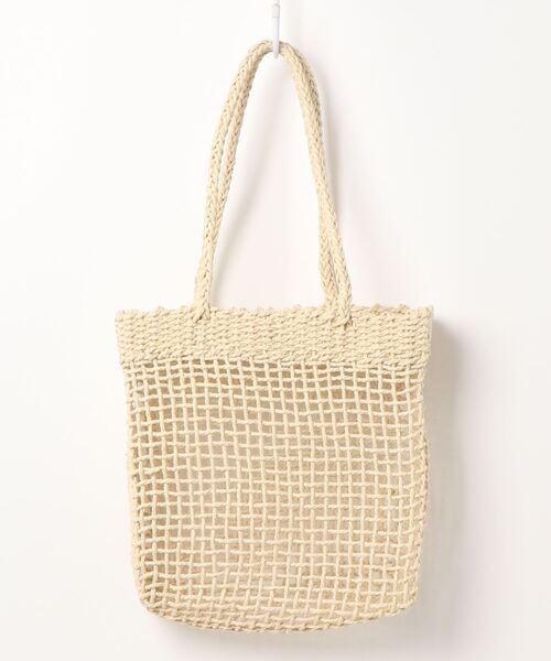 Bou Jeloud（ブージュルード）の「スクエアトートバッグ（トートバッグ・レディース・ベージュ/キャメル・ONESIZE）」の6枚目の写真