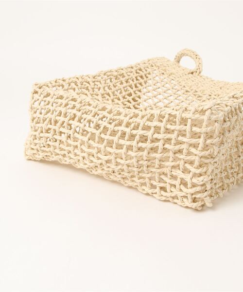 Bou Jeloud（ブージュルード）の「スクエアトートバッグ（トートバッグ・レディース・ベージュ/キャメル・ONESIZE）」の7枚目の写真