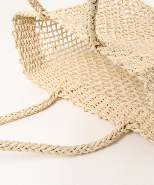 Bou Jeloud（ブージュルード）の「スクエアトートバッグ（トートバッグ・レディース・ベージュ/キャメル・ONESIZE）」の8枚目の写真