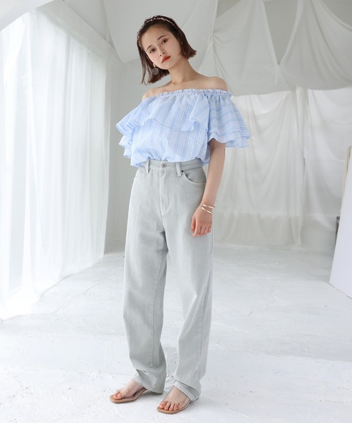 one after another NICE CLAUP(ワンアフターアナザーナイスクラップ)の「クリアヒールサンダル(サンダル・レディース・ホワイト系その他/キャメル・S/M/L/LL)」の11枚目の写真