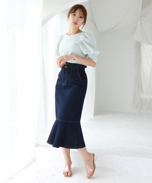 one after another NICE CLAUP(ワンアフターアナザーナイスクラップ)の「クリアヒールサンダル(サンダル・レディース・ホワイト系その他/キャメル・S/M/L/LL)」の13枚目の写真