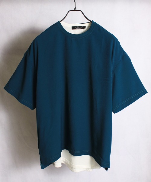 yield(イールド)の「【yield select other】ジョーゼット アンサンブル Tシャツ 2枚組 020N1401(Tシャツ/カットソー・メンズ・ライトグレー/ブラック/ネイビー/カーキ/ブルー・M/L)」の5枚目の写真