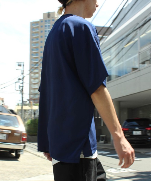 yield(イールド)の「【yield select other】ジョーゼット アンサンブル Tシャツ 2枚組 020N1401(Tシャツ/カットソー・メンズ・ライトグレー/ブラック/ネイビー/カーキ/ブルー・M/L)」の11枚目の写真