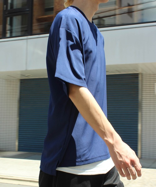 yield(イールド)の「【yield select other】ジョーゼット アンサンブル Tシャツ 2枚組 020N1401(Tシャツ/カットソー・メンズ・ライトグレー/ブラック/ネイビー/カーキ/ブルー・M/L)」の9枚目の写真