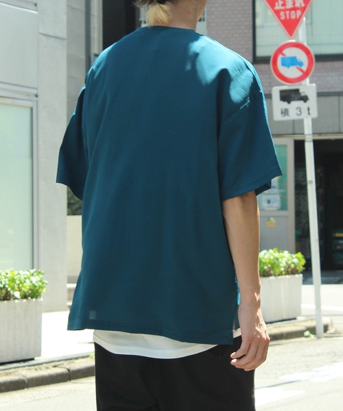 yield(イールド)の「【yield select other】ジョーゼット アンサンブル Tシャツ 2枚組 020N1401(Tシャツ/カットソー・メンズ・ライトグレー/ブラック/ネイビー/カーキ/ブルー・M/L)」の20枚目の写真