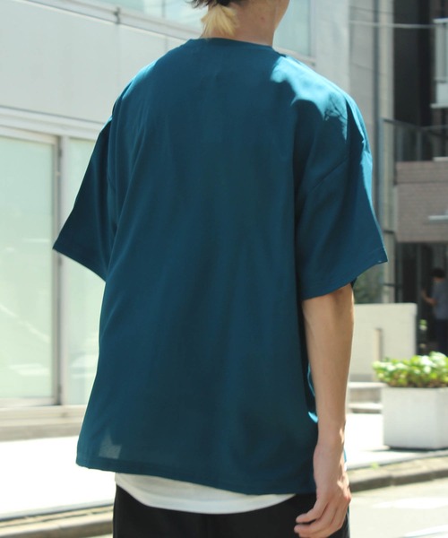 yield(イールド)の「【yield select other】ジョーゼット アンサンブル Tシャツ 2枚組 020N1401(Tシャツ/カットソー・メンズ・ライトグレー/ブラック/ネイビー/カーキ/ブルー・M/L)」の21枚目の写真