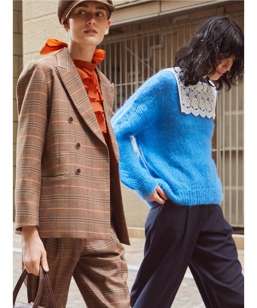 B02601 リリーブラウンLilyBrownワンショルフリルトップス B02601 リリーブラウンLilyBrownワンショルフリルトップス