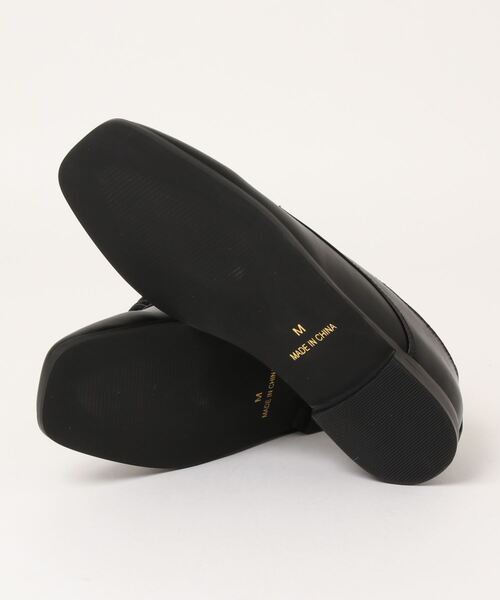 POU DOU DOU（プードゥドゥ）の「スクエアトゥレースアップシューズ（その他シューズ・レディース・ブラック・4/3）」の6枚目の写真