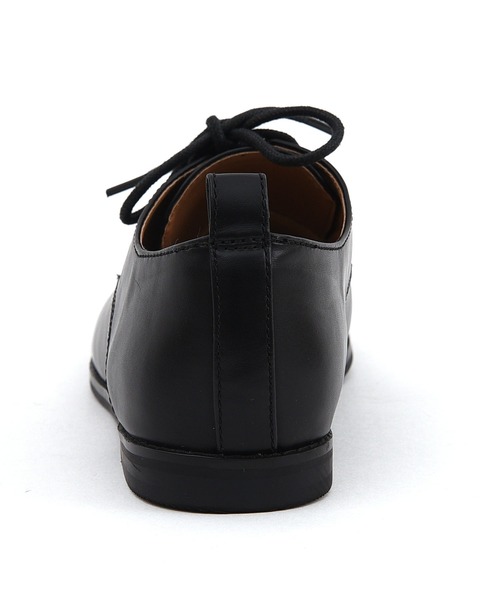 POU DOU DOU（プードゥドゥ）の「スクエアトゥレースアップシューズ（その他シューズ・レディース・ブラック・4/3）」の10枚目の写真