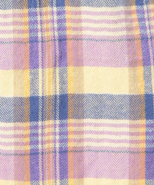 coen（コーエン）の「ビエラチェックボタンダウンシャツ（シャツ/ブラウス・メンズ・イエロー/レッド/ホワイト/ネイビー・MEDIUM/LARGE/X-SMALL/X-LARGE/SMALL）」の16枚目の写真