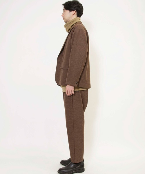 Johnbull(ジョンブル)の「エアレットオーバージャケット(テーラードジャケット・メンズ・ネイビー/ブラウン/グレー・LARGE/SMALL/MEDIUM)」の20枚目の写真