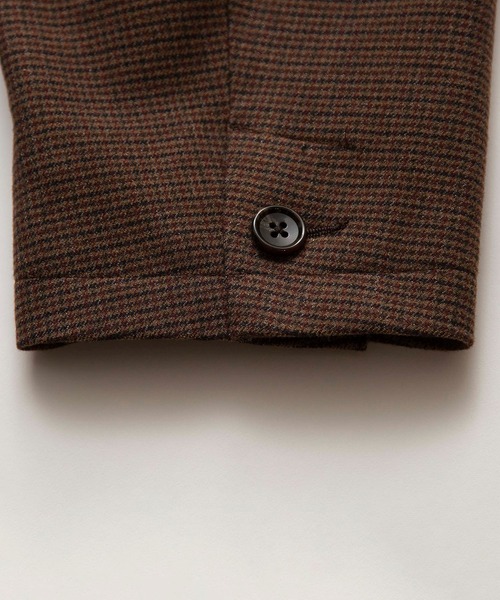 Johnbull(ジョンブル)の「エアレットオーバージャケット(テーラードジャケット・メンズ・ネイビー/ブラウン/グレー・LARGE/SMALL/MEDIUM)」の15枚目の写真