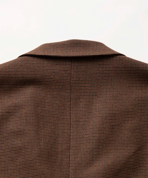 Johnbull(ジョンブル)の「エアレットオーバージャケット(テーラードジャケット・メンズ・ネイビー/ブラウン/グレー・LARGE/SMALL/MEDIUM)」の11枚目の写真