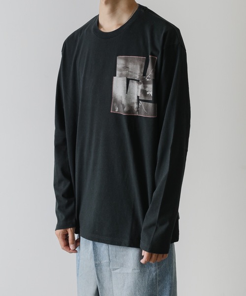 KAZUYUKI KUMAGAI ATTACHMENT（カズユキクマガイアタッチメント）の「COTTON JERSEY GRAPHIC PRINT T-SHIRT（Tシャツ/カットソー・メンズ・ブラック系その他/ブラック・1/2/3）」の12枚目の写真