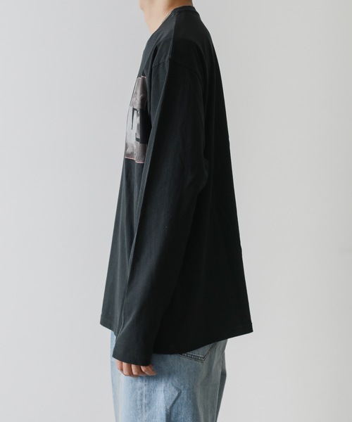 KAZUYUKI KUMAGAI ATTACHMENT（カズユキクマガイアタッチメント）の「COTTON JERSEY GRAPHIC PRINT T-SHIRT（Tシャツ/カットソー・メンズ・ブラック系その他/ブラック・1/2/3）」の13枚目の写真