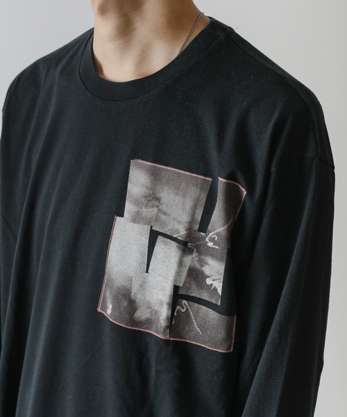 KAZUYUKI KUMAGAI ATTACHMENT（カズユキクマガイアタッチメント）の「COTTON JERSEY GRAPHIC PRINT T-SHIRT（Tシャツ/カットソー・メンズ・ブラック系その他/ブラック・1/2/3）」の15枚目の写真