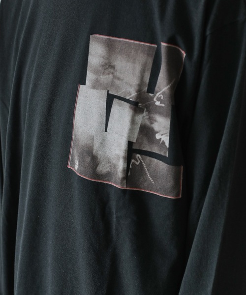 KAZUYUKI KUMAGAI ATTACHMENT（カズユキクマガイアタッチメント）の「COTTON JERSEY GRAPHIC PRINT T-SHIRT（Tシャツ/カットソー・メンズ・ブラック系その他/ブラック・1/2/3）」の16枚目の写真