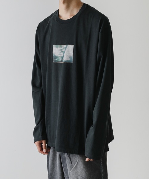 KAZUYUKI KUMAGAI ATTACHMENT（カズユキクマガイアタッチメント）の「COTTON JERSEY GRAPHIC PRINT T-SHIRT（Tシャツ/カットソー・メンズ・ブラック系その他/ブラック・1/2/3）」の18枚目の写真