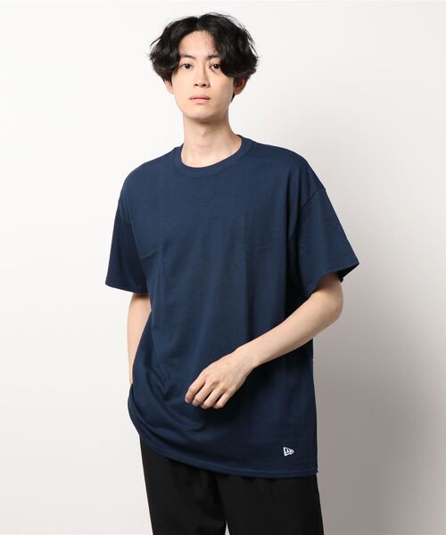 NOiD Tシャツ　ブラック、ホワイト2枚セット FREAK'S STORE｜Garment Pigment Dyed Hidden Logo Multi Border