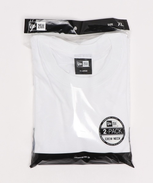 NEW ERA（ニューエラ）の「【NEW ERA】Tシャツ 2-Pack Tee  [BSC]（Tシャツ/カットソー・メンズ・ホワイト/ネイビー/ブラック/グレー・XL/M/L/S）」の5枚目の写真
