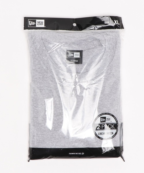 NEW ERA（ニューエラ）の「【NEW ERA】Tシャツ 2-Pack Tee  [BSC]（Tシャツ/カットソー・メンズ・ホワイト/ネイビー/ブラック/グレー・XL/M/L/S）」の8枚目の写真