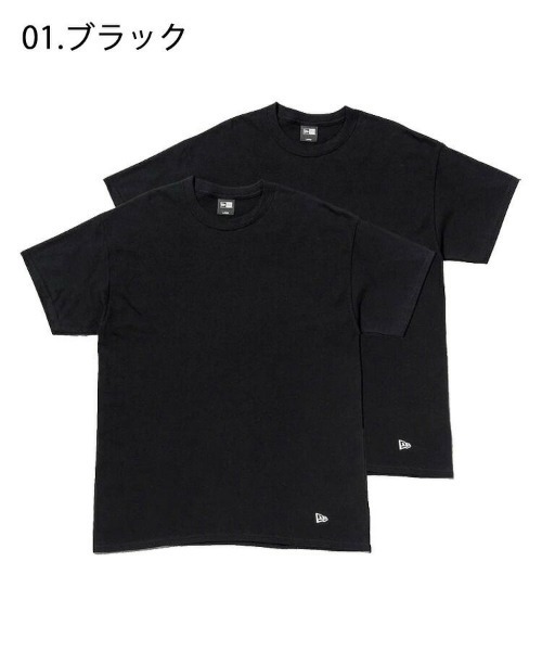 NEW ERA（ニューエラ）の「【NEW ERA】Tシャツ 2-Pack Tee  [BSC]（Tシャツ/カットソー・メンズ・ホワイト/ネイビー/ブラック/グレー・XL/M/L/S）」の9枚目の写真