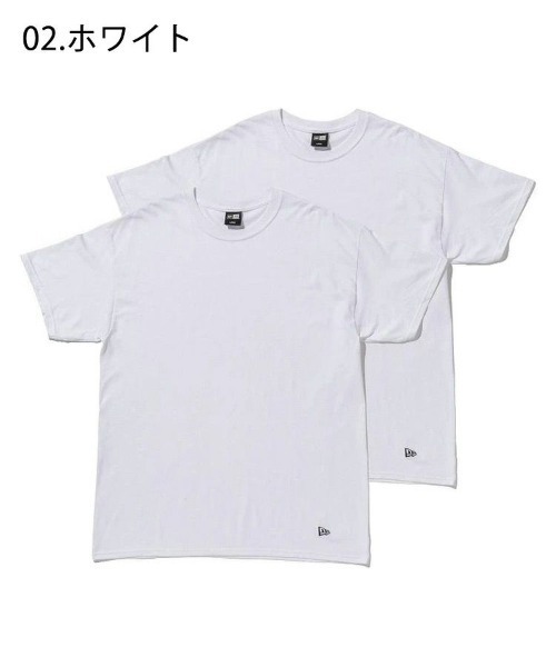 NEW ERA（ニューエラ）の「【NEW ERA】Tシャツ 2-Pack Tee  [BSC]（Tシャツ/カットソー・メンズ・ホワイト/ネイビー/ブラック/グレー・XL/M/L/S）」の10枚目の写真