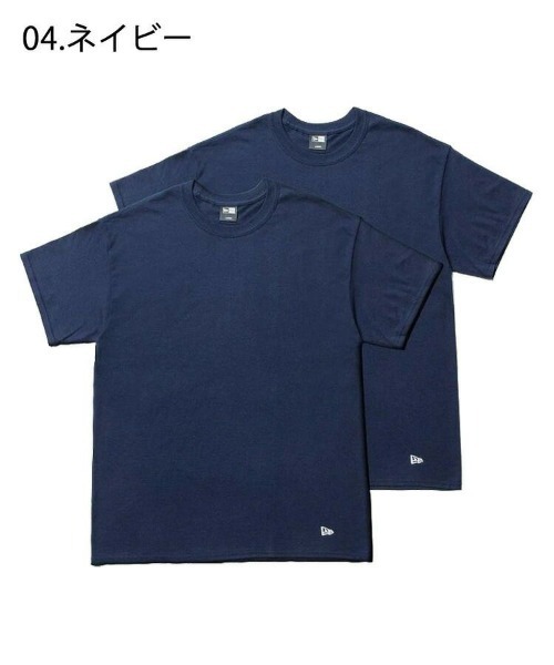 NEW ERA（ニューエラ）の「【NEW ERA】Tシャツ 2-Pack Tee  [BSC]（Tシャツ/カットソー・メンズ・ホワイト/ネイビー/ブラック/グレー・XL/M/L/S）」の12枚目の写真