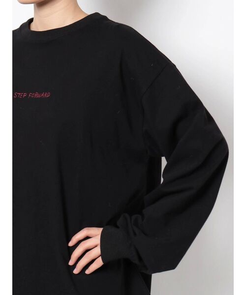 jouetie(ジュエティ)の「ネイチャーグラフィック ロンT(Tシャツ/カットソー・レディース・ブラック/オフホワイト/グリーン・MEDIUM)」の17枚目の写真