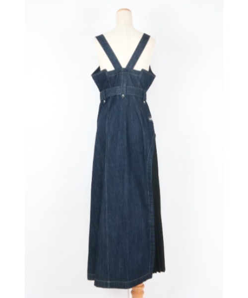 AULA AILA（アウラアイラ）の「ライダースジャンパースカート（ジャンパースカート・レディース・ブラック/インディゴブルー/ブルー・1/0）」の18枚目の写真