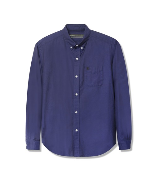 Back Channel（バックチャンネル）の「OX B.D. SHIRT（シャツ/ブラウス・メンズ・ホワイト/ベージュ/パープル/ネイビー・LARGE/MEDIUM/X-LARGE/SMALL）」の3枚目の写真